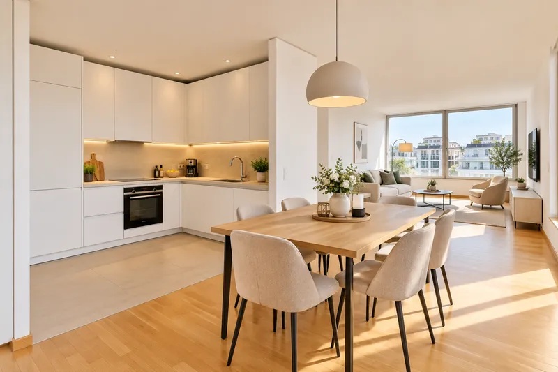Großzügige 3-Zimmer-Wohnung im 8. OG mit neuer Einbauküche — photo 1